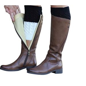 2 pairs of Sweater boot toppers